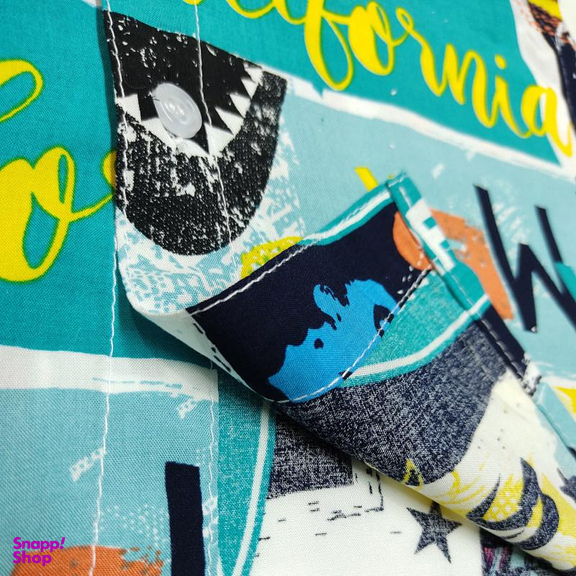 پیراهن پسرانه مدلا (Medela) طرح هاوایی کد KAM 1122