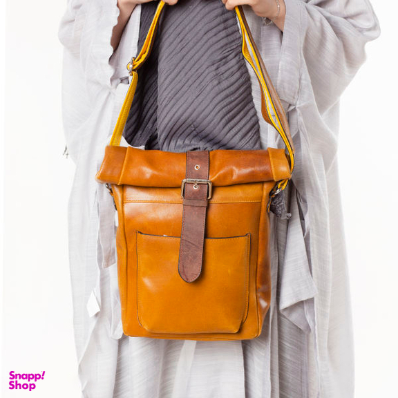 کیف رودوشی زنانه شهر چرم (Leather City) مدل AS10353419