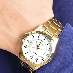 ساعت مچی عقربه ای مردانه کاسیو (Casio) مدل MTP-V004G-7BUDF
