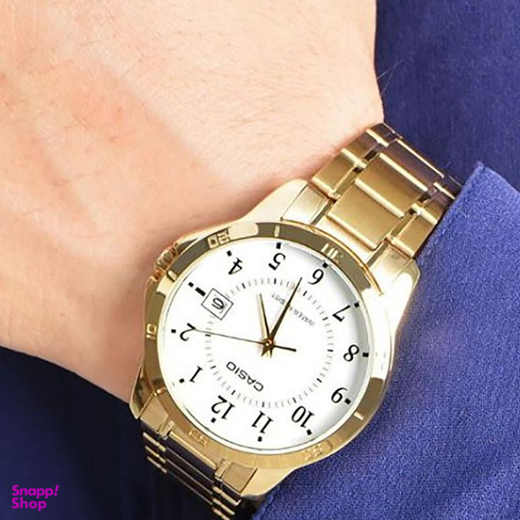 ساعت مچی عقربه ای مردانه کاسیو (Casio) مدل MTP-V004G-7BUDF