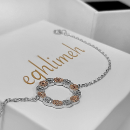 دستبند نقره زنانه اقلیمه (Eghlimeh) کد DN439