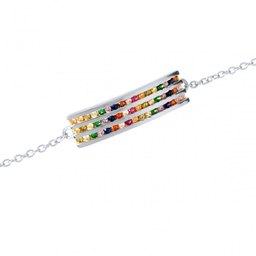 دستبند نقره اقلیمه (Eghlimeh) کد DN220