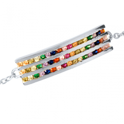 دستبند نقره اقلیمه (Eghlimeh) کد DN220