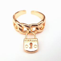 انگشتر زنانه وای اس ایکس (YSX) مدل زنجیر و قفل