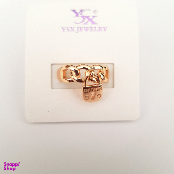 انگشتر زنانه وای اس ایکس (YSX) مدل زنجیر و قفل