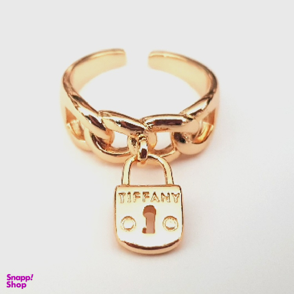 انگشتر زنانه وای اس ایکس (YSX) مدل زنجیر و قفل