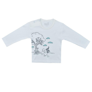 تیشرت آستین بلند نوزادی بی بی وان (Baby One) مدل پو