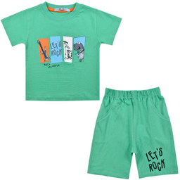 ست تیشرت و شلوارک پسرانه نیروان (Nirvaan) مدل 2104 -3