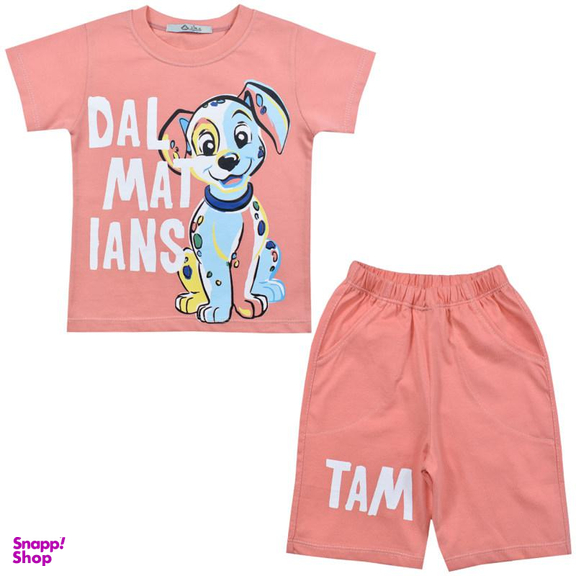 ست تیشرت و شلوارک پسرانه نیروان (Nirvaan) مدل 2102 -3