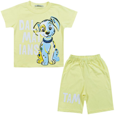 ست تیشرت و شلوارک پسرانه نیروان (Nirvaan) مدل 2102 -1