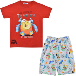 ست تیشرت و شلوارک پسرانه نیروان (Nirvaan) مدل 2128 -2