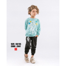 ست سویشرت و شلوار پسرانه نیروان (Nirvaan) مدل 2047 -1