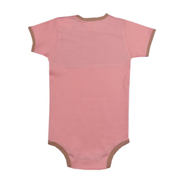 بادی آستین کوتاه نوزادی نیروان (Nirvaan) مدل گلبرگ