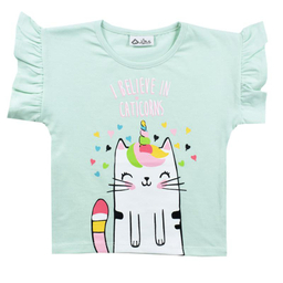 ست تیشرت و شلوارک دخترانه نیروان (Nirvaan) مدل 2173 -1