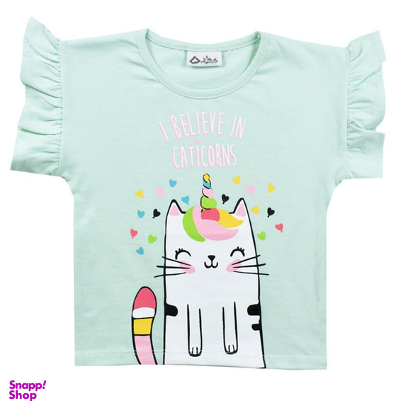 ست تیشرت و شلوارک دخترانه نیروان (Nirvaan) مدل 2173 -1