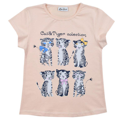 ست تیشرت و شلوارک دخترانه نیروان (Nirvaan) مدل 2142 -1