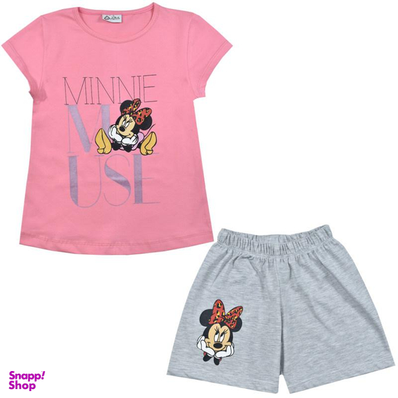 ست تیشرت و شلوارک دخترانه نیروان (Nirvaan) مدل 2111 -1