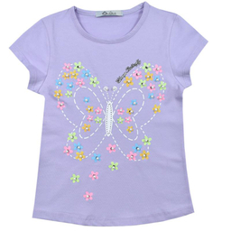 ست تیشرت و شلوارک دخترانه نیروان (Nirvaan) مدل 2100 -3