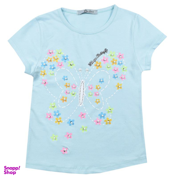 ست تیشرت و شلوارک دخترانه نیروان (Nirvaan) مدل 2100 -1