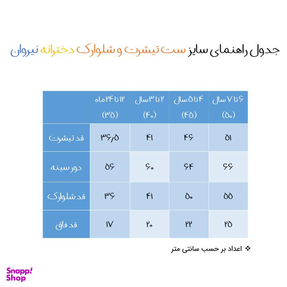ست تیشرت و شلوارک دخترانه نیروان (Nirvaan) مدل 2149 -3