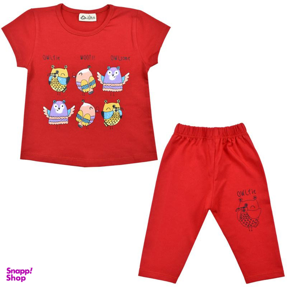 ست تیشرت و شلوارک دخترانه نیروان (Nirvaan) مدل 2149 -3