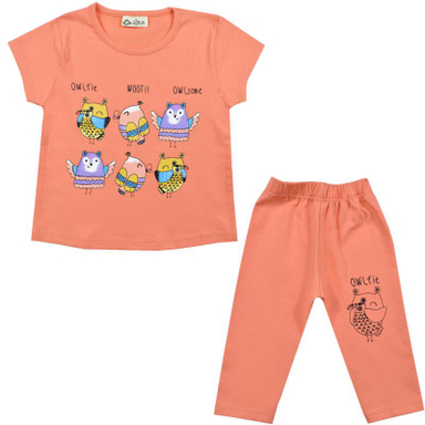 ست تیشرت و شلوارک دخترانه نیروان (Nirvaan) مدل 2149 -1