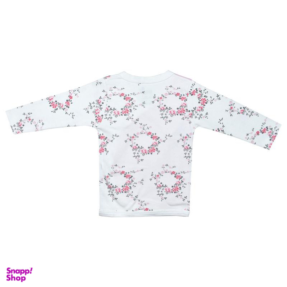 ست شومیز و شلوار نوزادی پوشیران (Pooshiran) مدل گل کاغذی کد 730