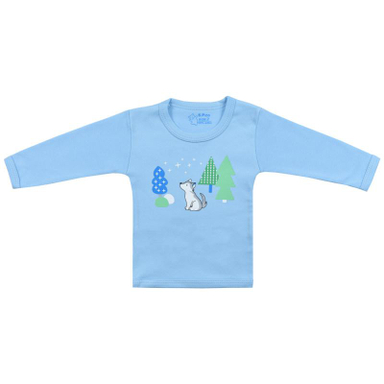 تیشرت آستین بلند نوزادی اسپیکو (Spico) مدل کاج کد 2