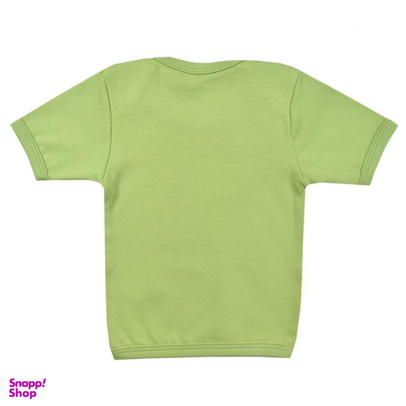 تیشرت آستین کوتاه نوزادی اسپیکو (Spico) مدل سانی رنگ سبز