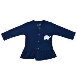 شومیز آستین بلند نوزادی بی بی وان (Baby One) مدل لاک پشت