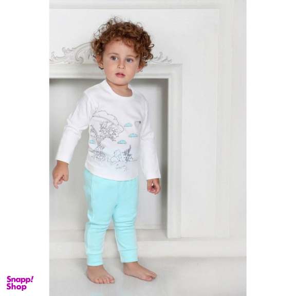 تیشرت آستین بلند نوزادی بی بی وان (Baby One) مدل پو