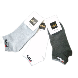 جوراب نخی زنانه آنا (Ana) طرح Fila مجموعه 3 عددی