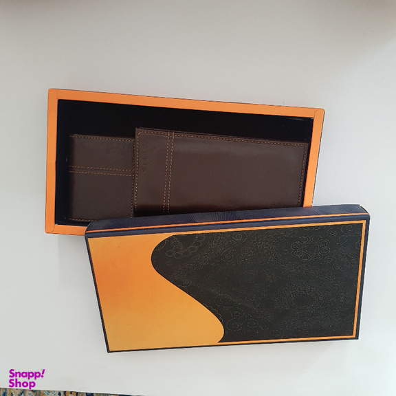 ست هدیه چرم مردانه مجموعه 2 عددی