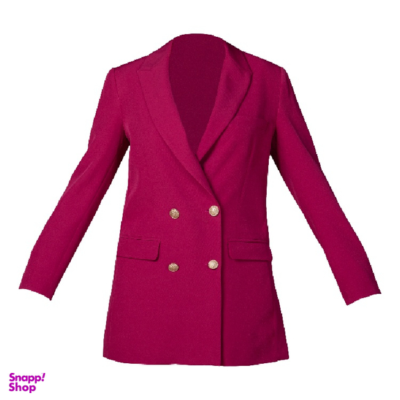 کت رسمی زنانه برنس مدل آمینا رنگ سرخابی