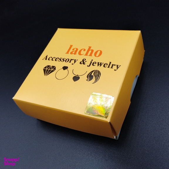 دستبند زنانه لاچو (Lacho) طرح سنگ هایولایت کد B-3