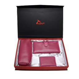 ست هدیه زنانه چرم طبیعی آدین چرم مدل Ds45.S