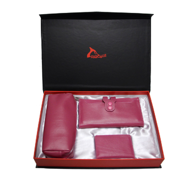 ست هدیه زنانه چرم طبیعی آدین چرم مدل Ds45.S