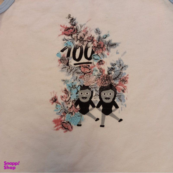 تاپ دخترانه ایموجی (Emoji) مدل 096