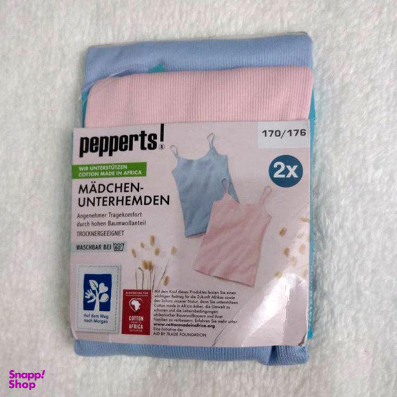 تاپ دخترانه پیپرتس (Pepperts) مدل مخمل کبریتی مجموعه 2 عددی