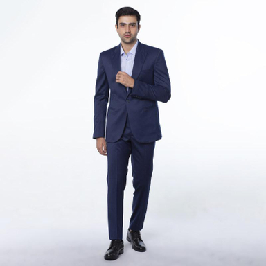 کت و شلوار مردانه مدل Reyzn رنگ سرمه ای