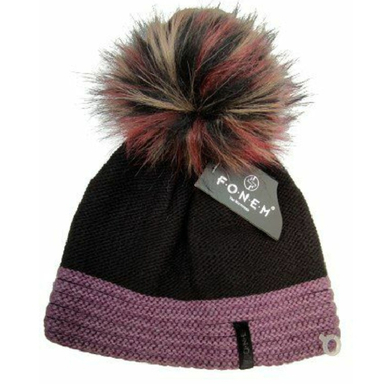 کلاه بافت زنانه فونم مدل پوم دار کد 302