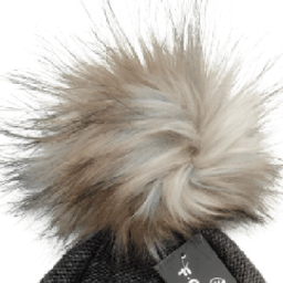 کلاه بافت زنانه فونم مدل پوم دار کد 306