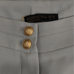 شلوار زنانه برنس (Bornos) مدل ثمر رنگ طوسی