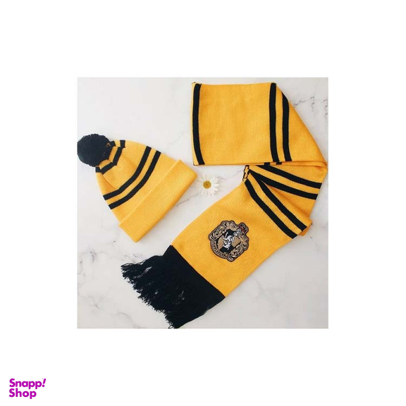 ست شال و کلاه فانتازیو (Fantazio) مدل هافلپاف
