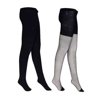 جوراب شلواری زنانه هانی کد 20MM2 مجموعه 2 عددی