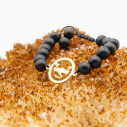 دستبند زنانه بهارگالری طرح ماه آبان کد 202078