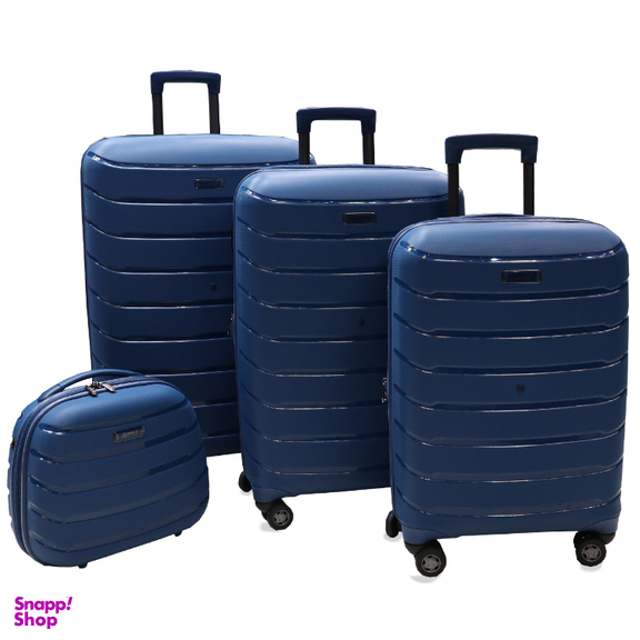 چمدان سومیت (Sommit) مدل 602 رنگ آبی مجموعه 4 عددی