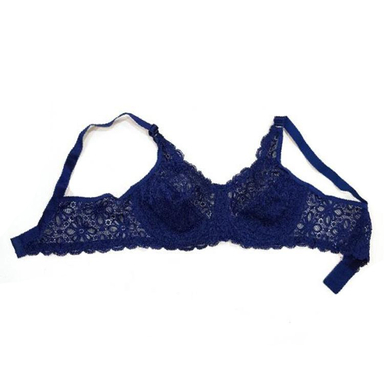 سوتین زنانه مدل دانتل دالبری کد So1 رنگ سرمه‌ ای