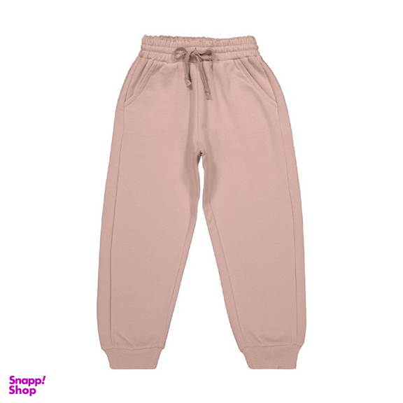 ست سویشرت و شلوار دخترانه جی بی جو (Jibijo) مدل کراپ کد 671 صورتی چرک