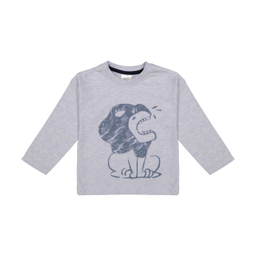 تی شرت آستین بلند پسرانه جی بی جو (Jibijo) مدل 3025 رنگ آبی